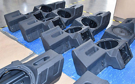 Custom Rotomolding of Plastic Speaker Enclosures Are In Production At Light Venus